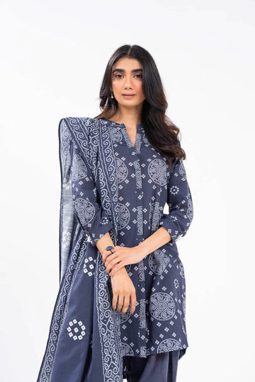 Alkaram FW-40-1-24-Navy Blue Online Shopping